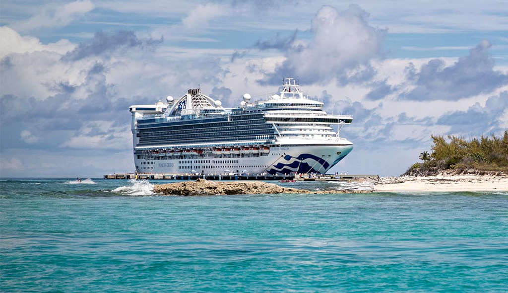 Princess Cruises’ Caribbean Princess Sets Sail from Port Canaveral in